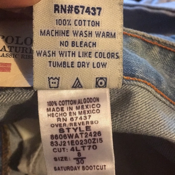 NWT Polo Jeans Ralph Lauren - Picture 7 of 7